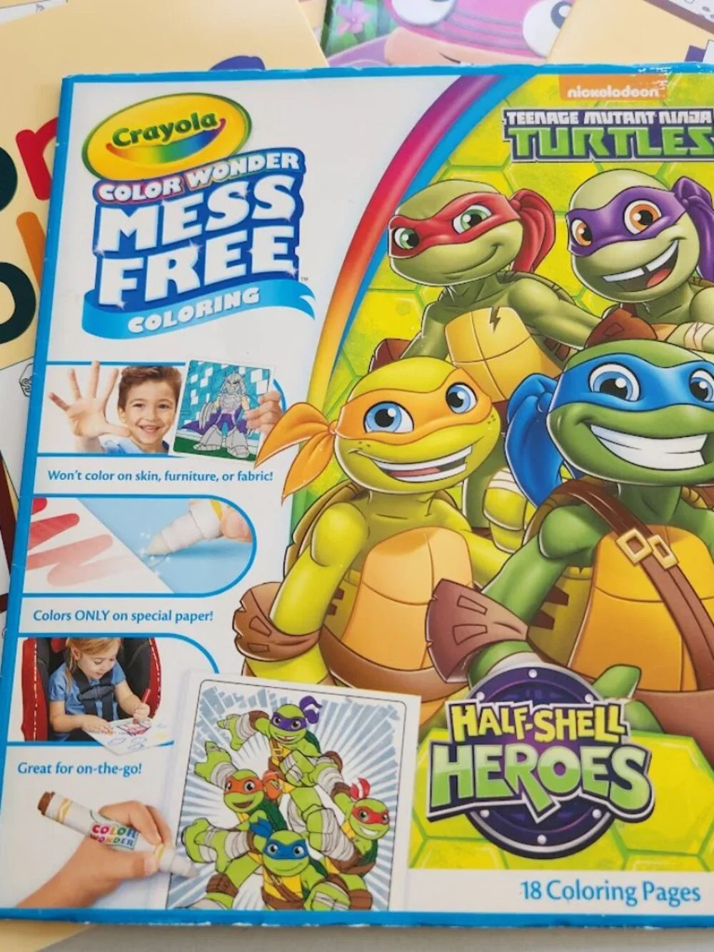 Coloring Books Book Bundle Paw Patrol Avengers Super Hero Teenage Mutant Ninja T